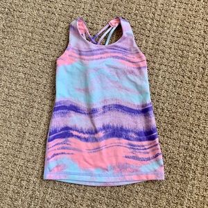 Ivivva Girls Strappy Back Tank sz 4